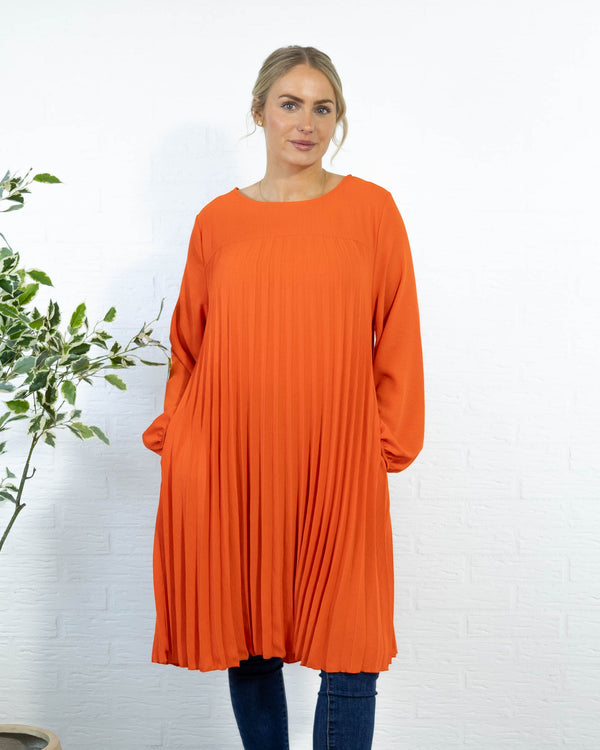 Sille kjole, Orange