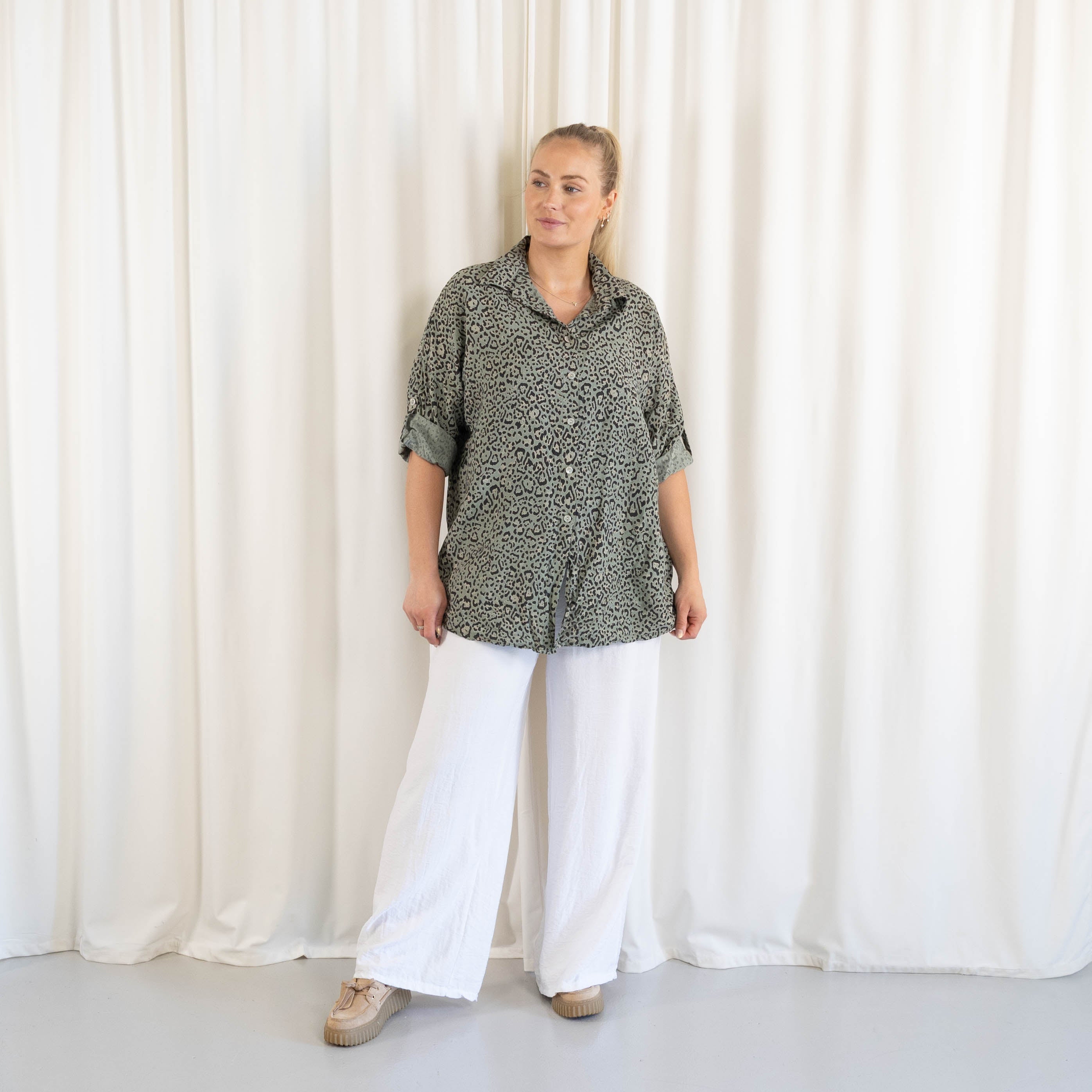 Mariah skjorte, Khaki