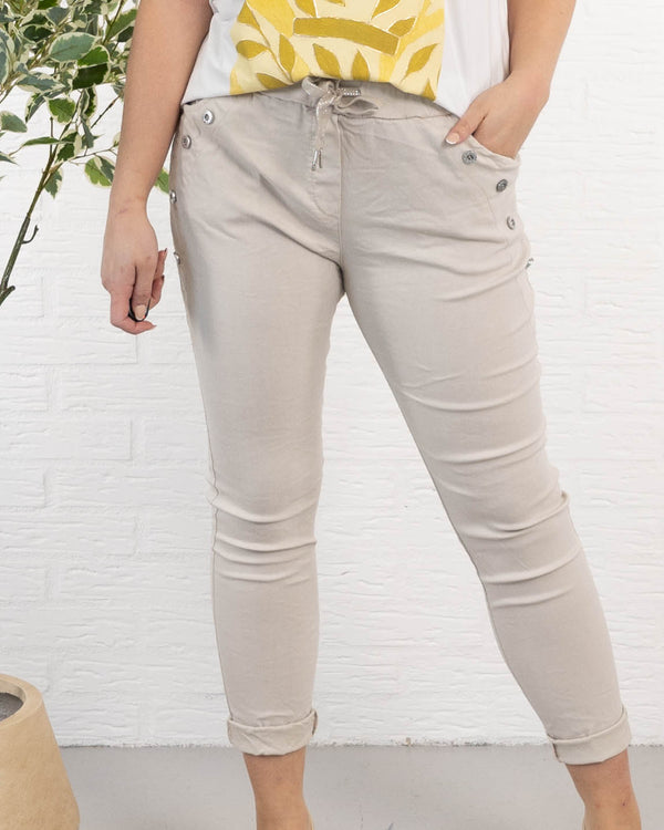 Kela bukser, Beige