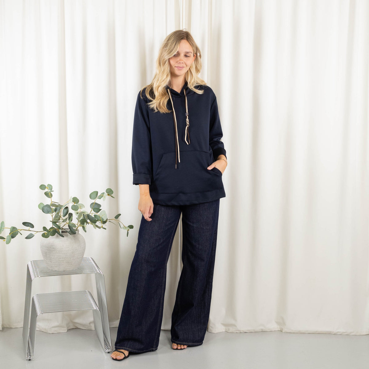Poppy sweatshirt, Navy
