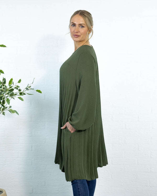 Sille kjole, Khaki