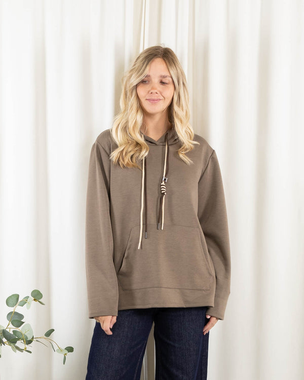 Poppy sweatshirt, Taupe