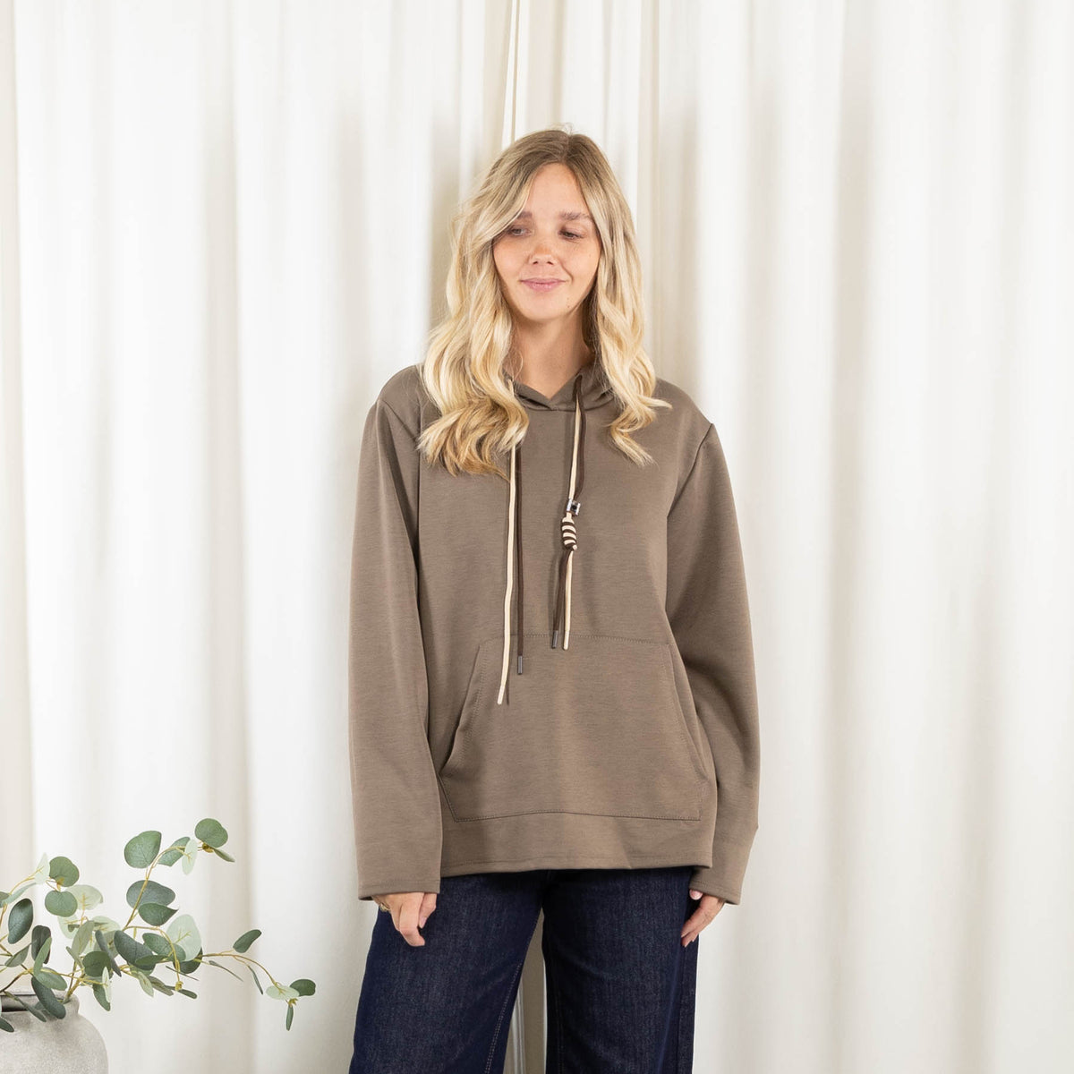 Poppy sweatshirt, Taupe