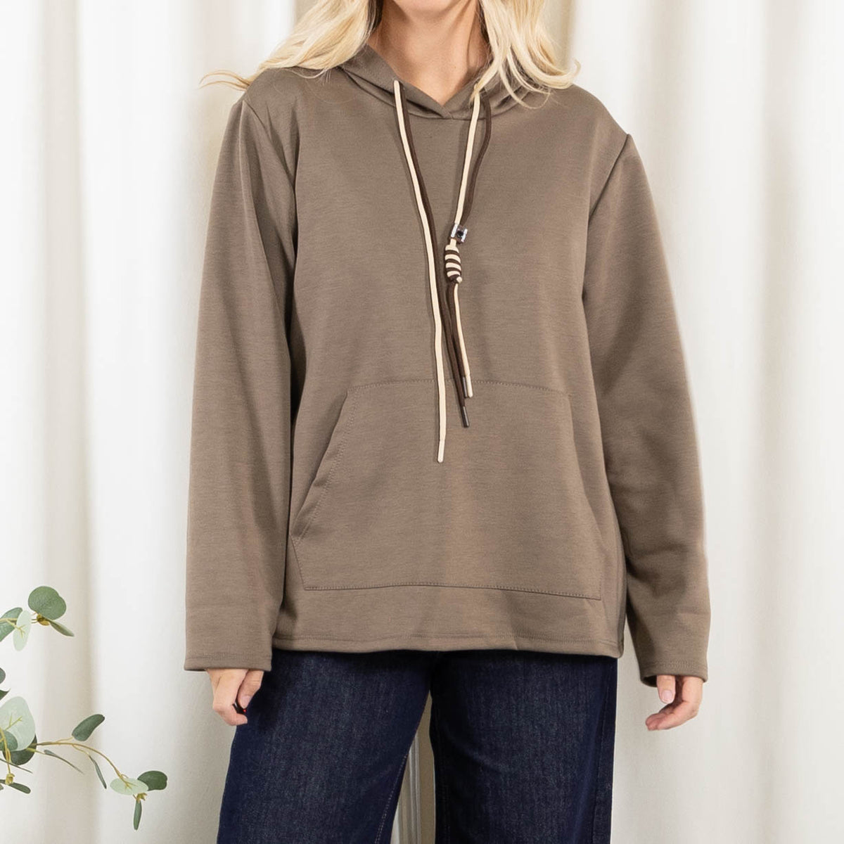 Poppy sweatshirt, Taupe