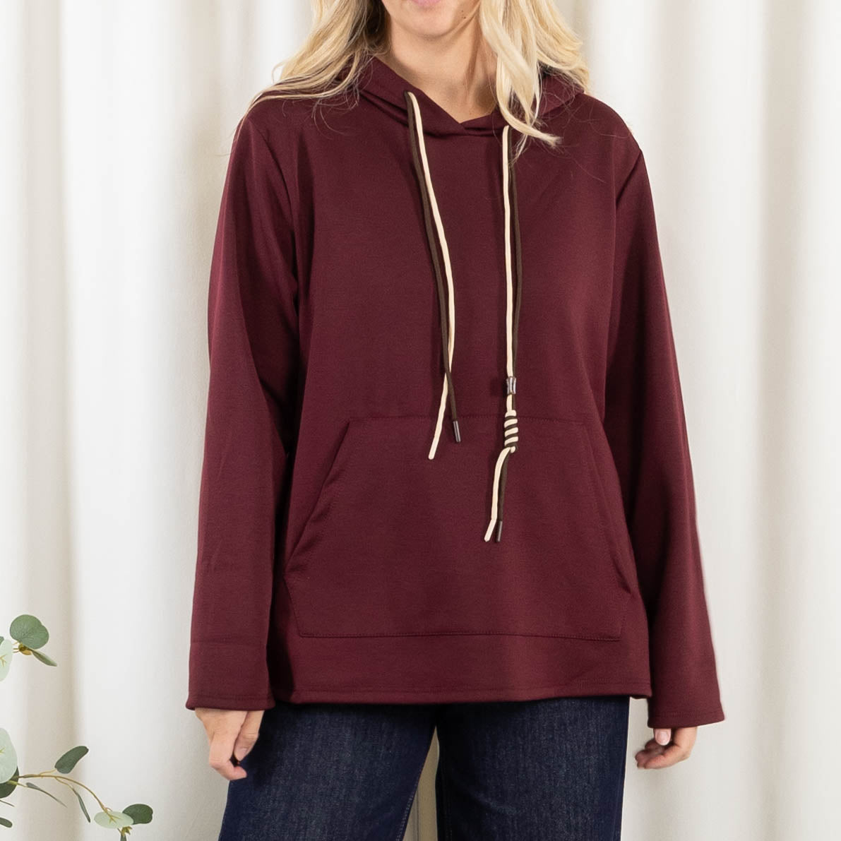 Poppy sweatshirt, Bordeaux