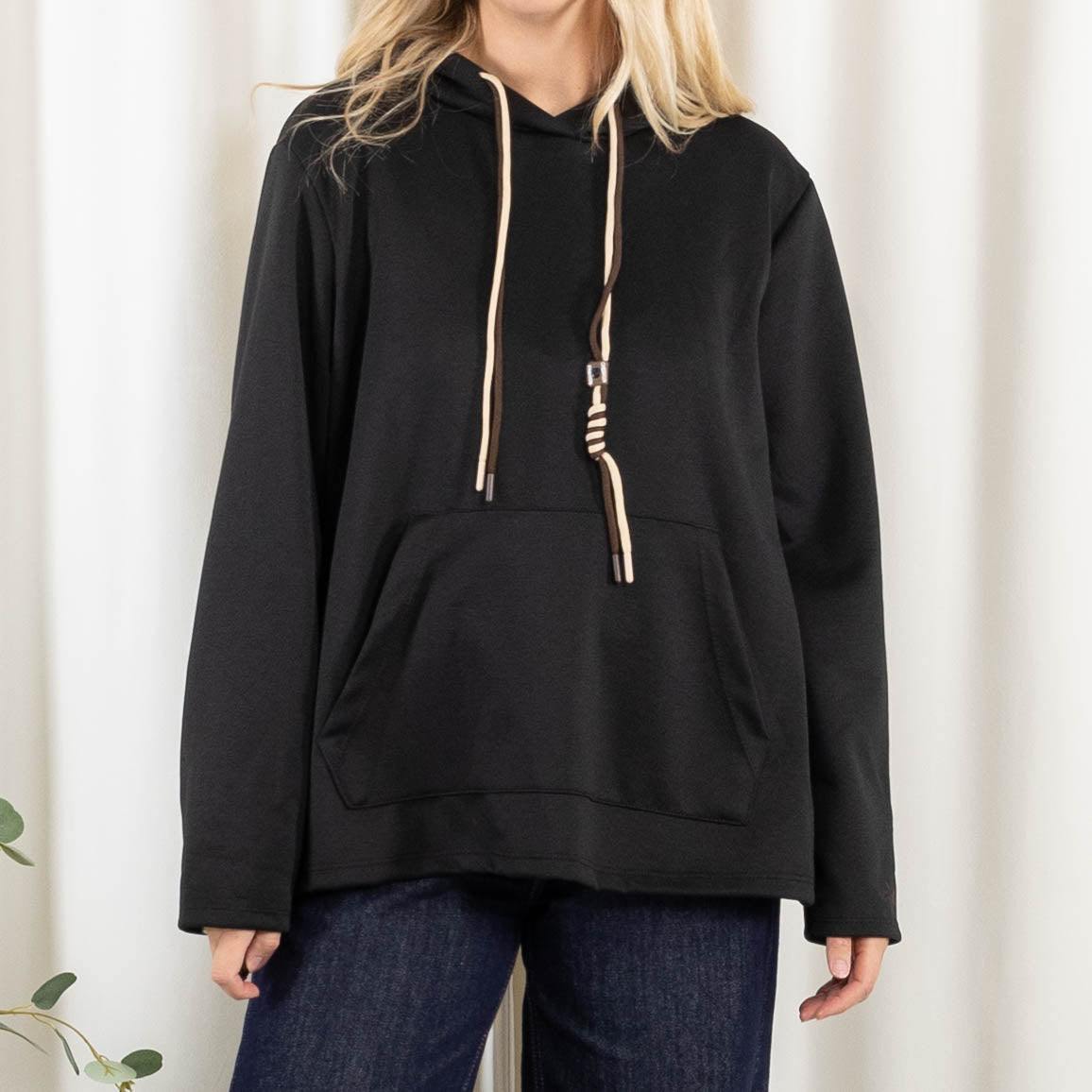 Poppy sweatshirt, Sort