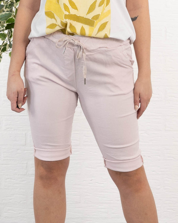 Lona shorts, Rosa