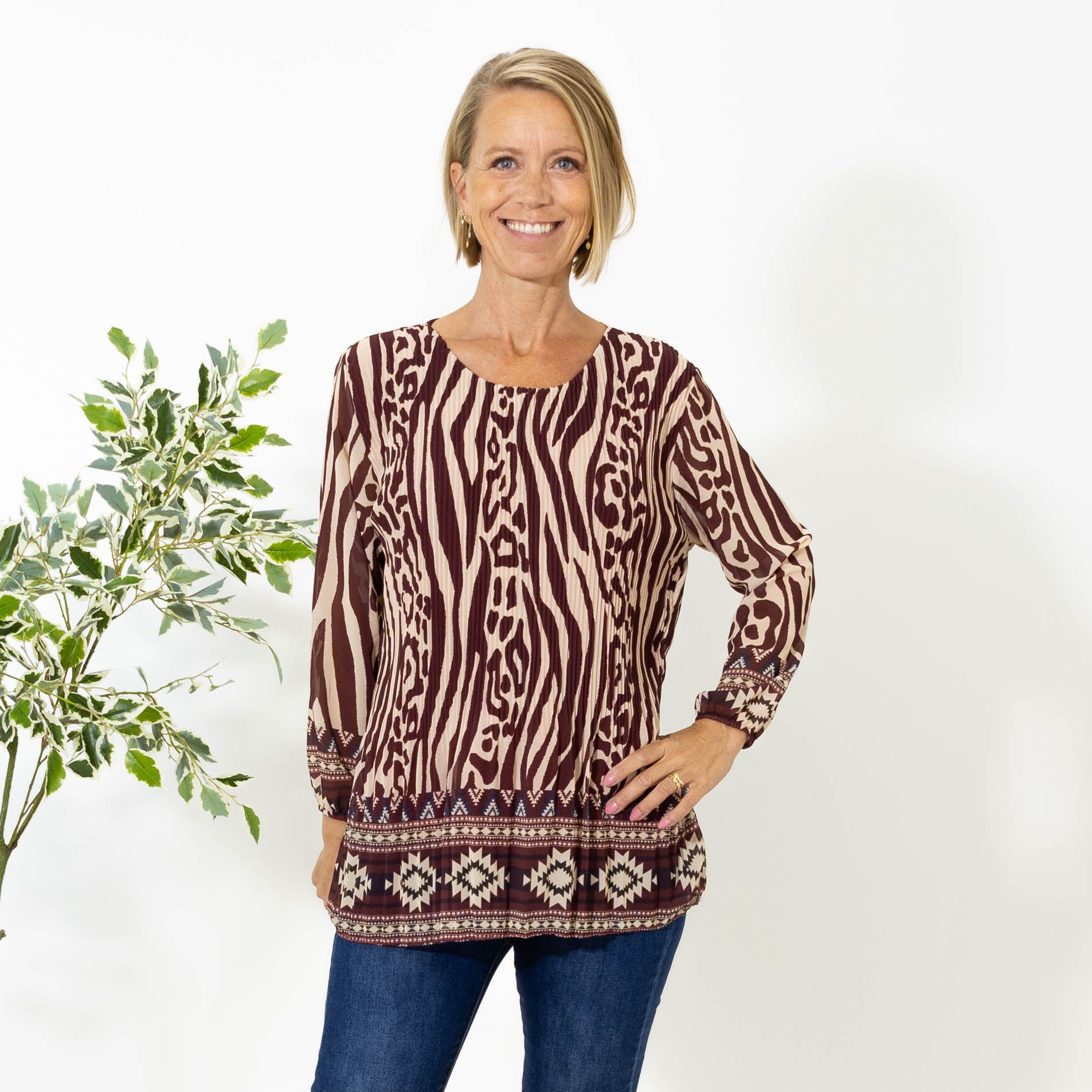 Gina 2 delt overdel, Lilla
