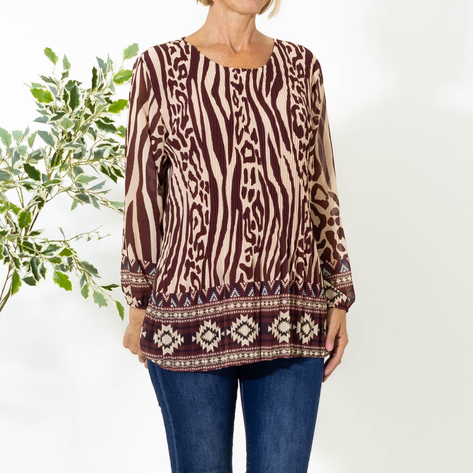 Gina 2 delt overdel, Lilla