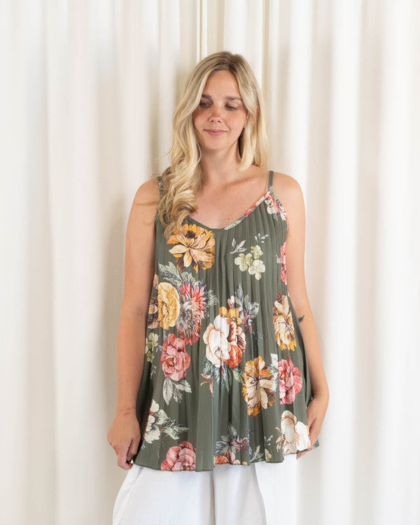 Monroe top, Khaki