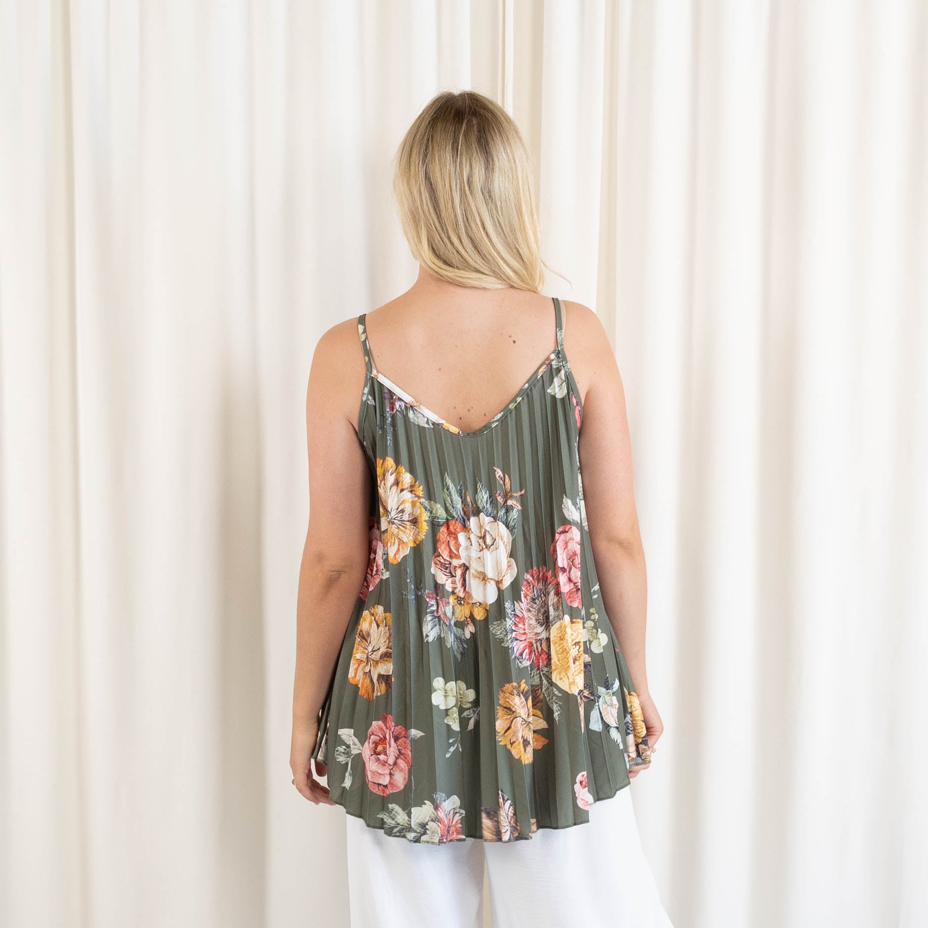 Monroe top, Khaki