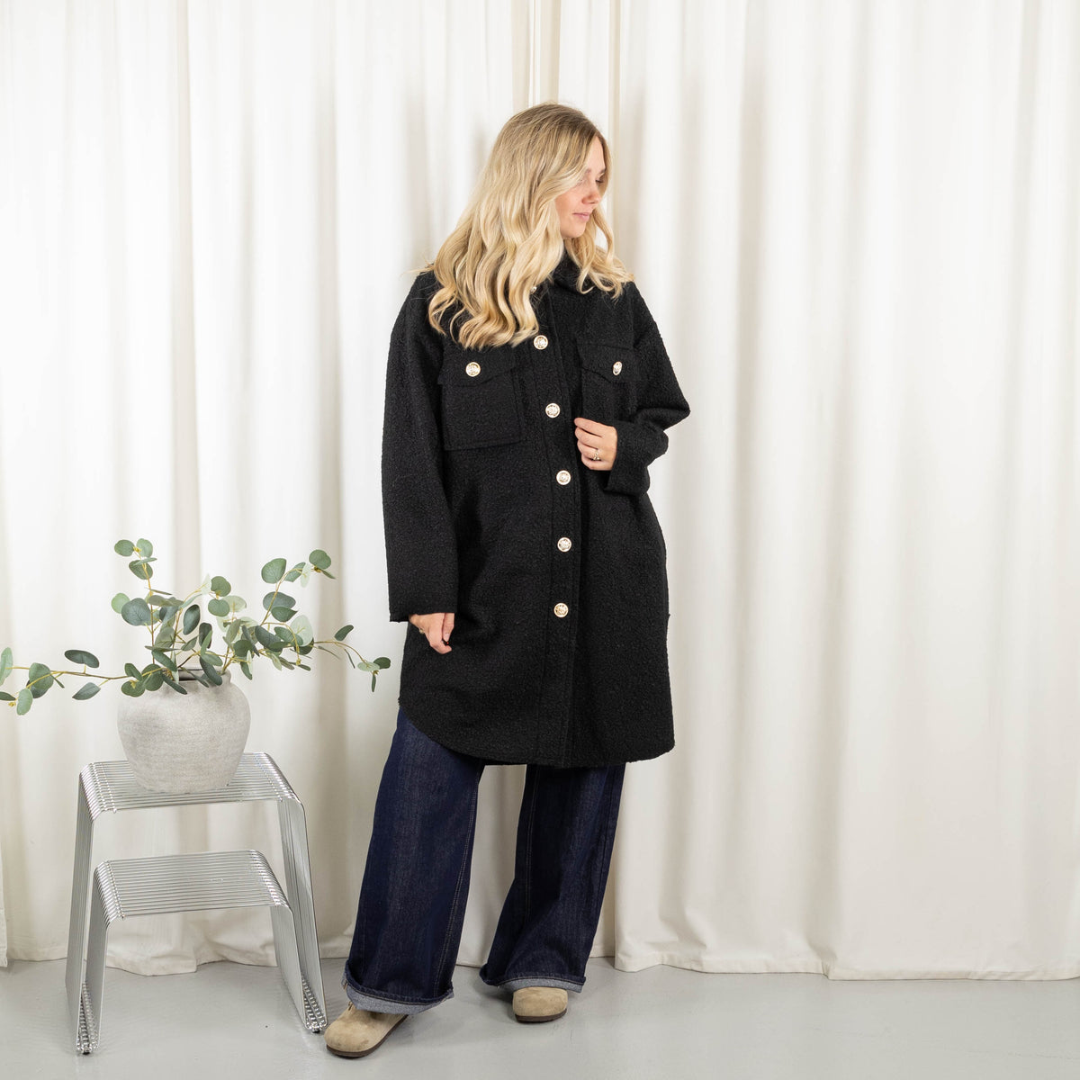 Annika jakke, Sort