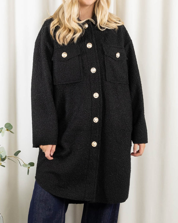 Annika jakke, Sort
