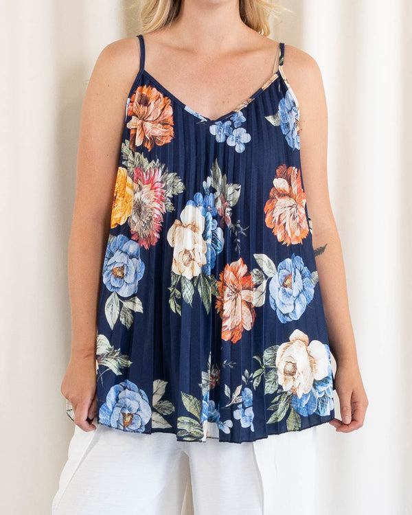 Monroe top, Navy