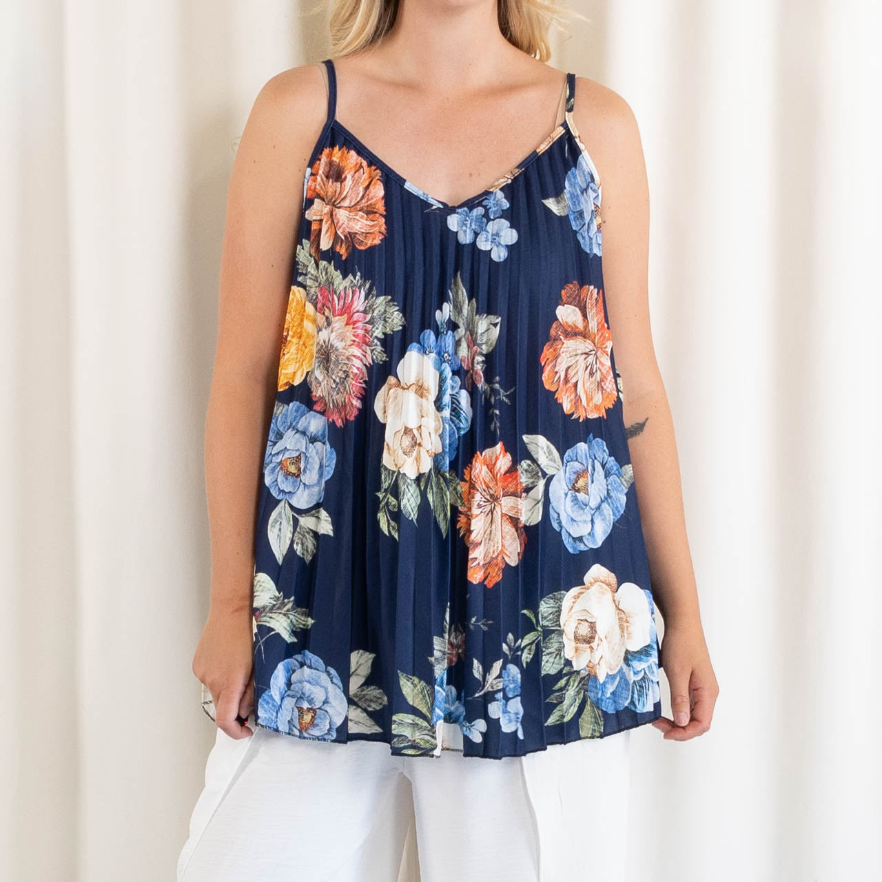 Monroe top, Navy