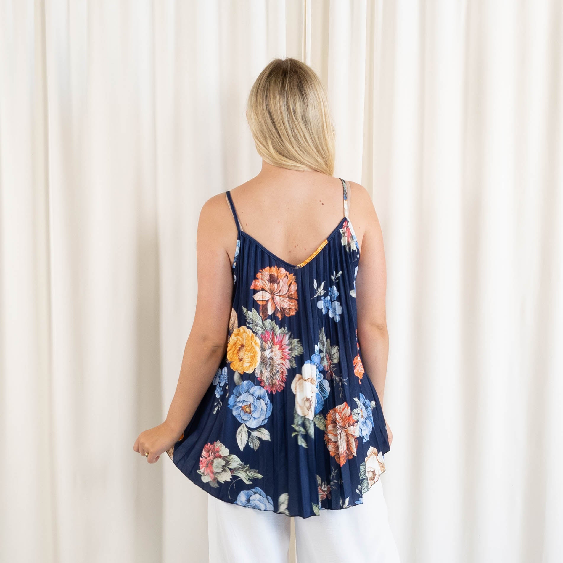 Monroe top, Navy