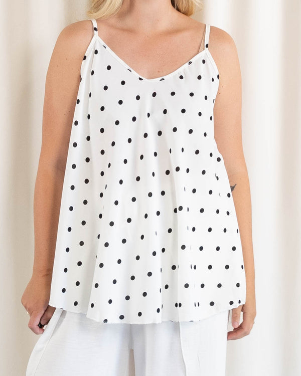 Melody top, Hvid