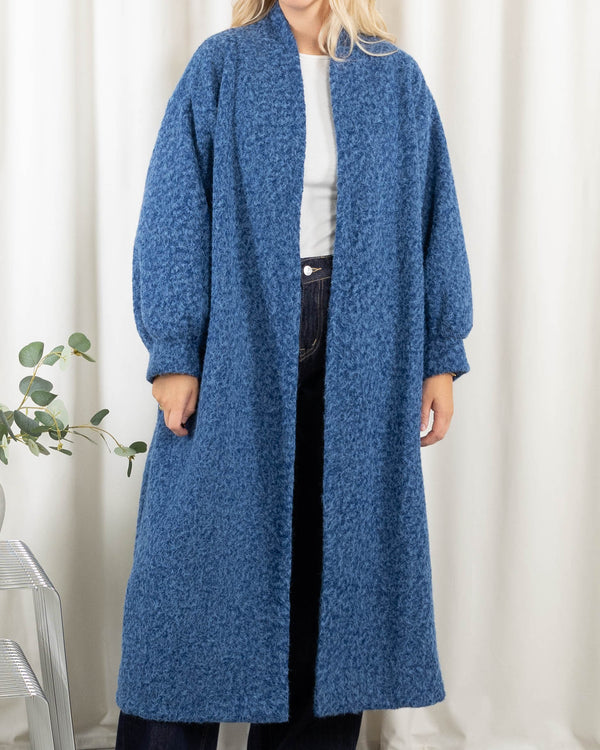Monica cardigan, Blå