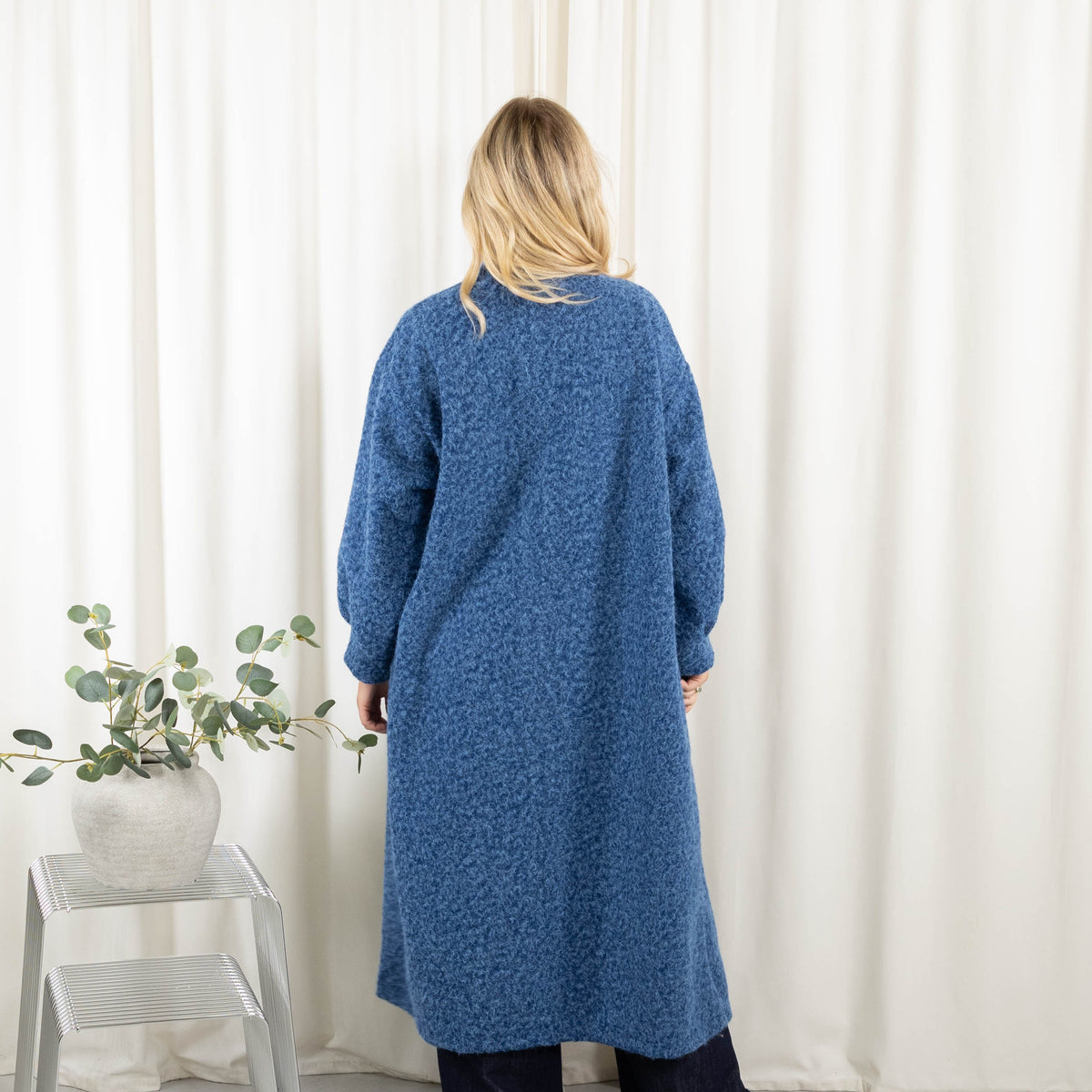 Monica cardigan, Blå