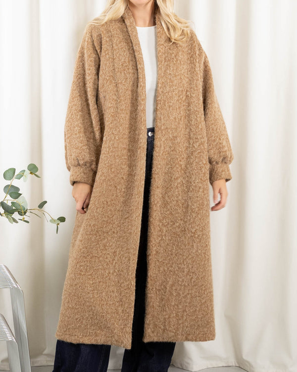 Monica cardigan, Camel