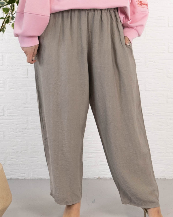 Marissa 7/8 dels bukser, Taupe