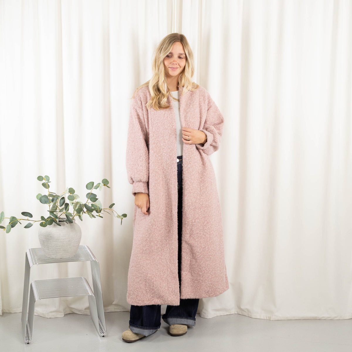 Monica cardigan, Rosa