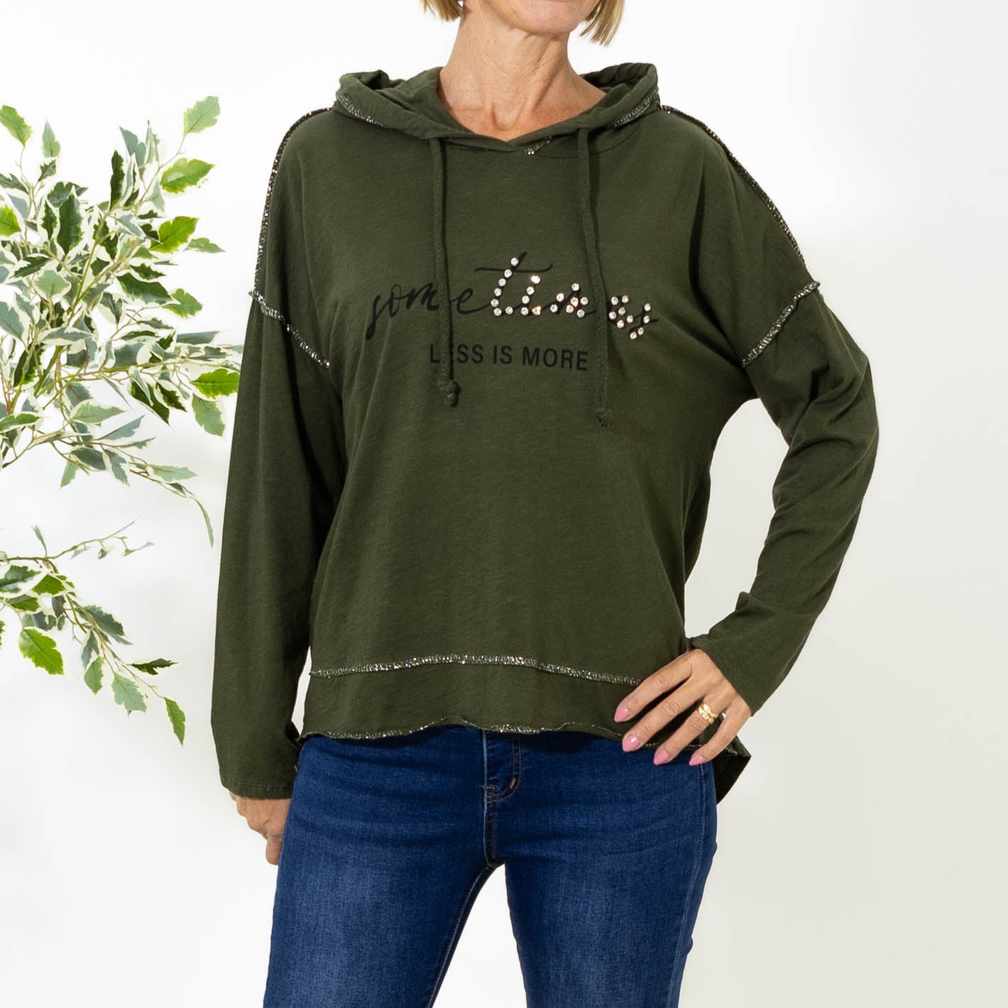 Sammy hoodie, Khaki