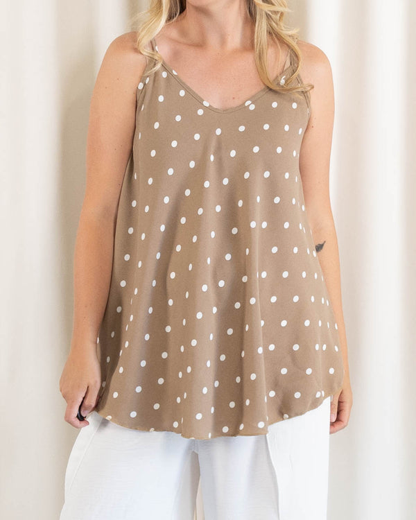 Melody top, Taupe