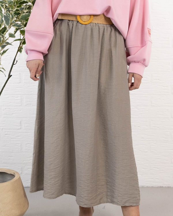 Michelle nederdel, Taupe