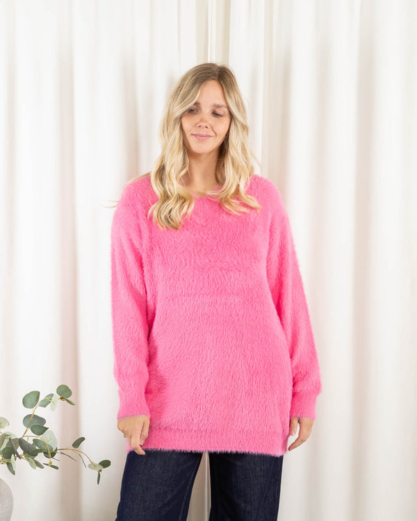 Enja strik/tunika, Pink