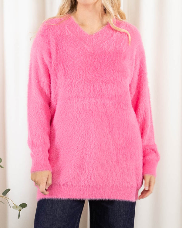 Enja strik/tunika, Pink