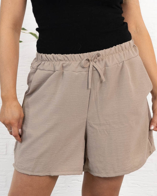 Carrie shorts, Taupe