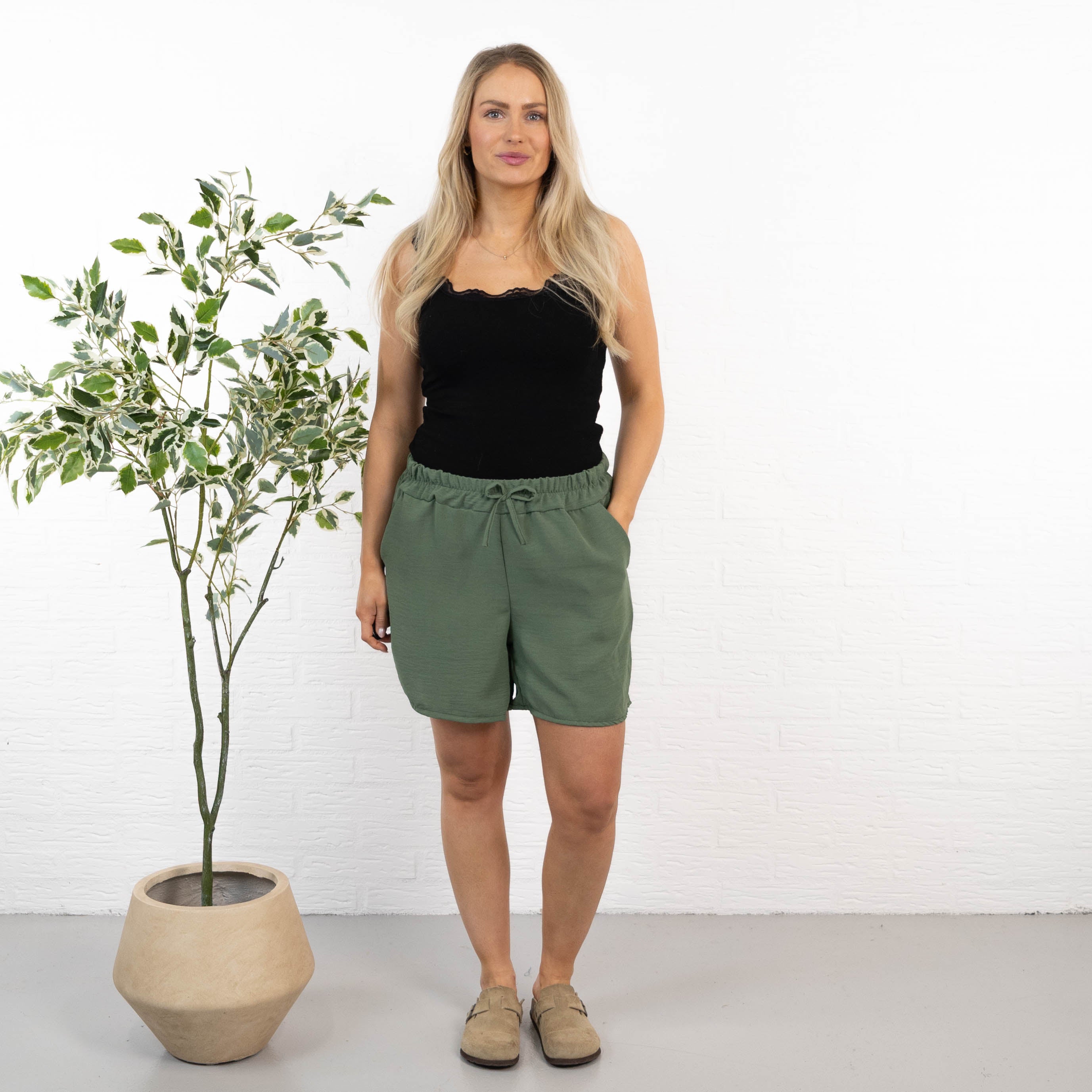 Carrie shorts, Khaki