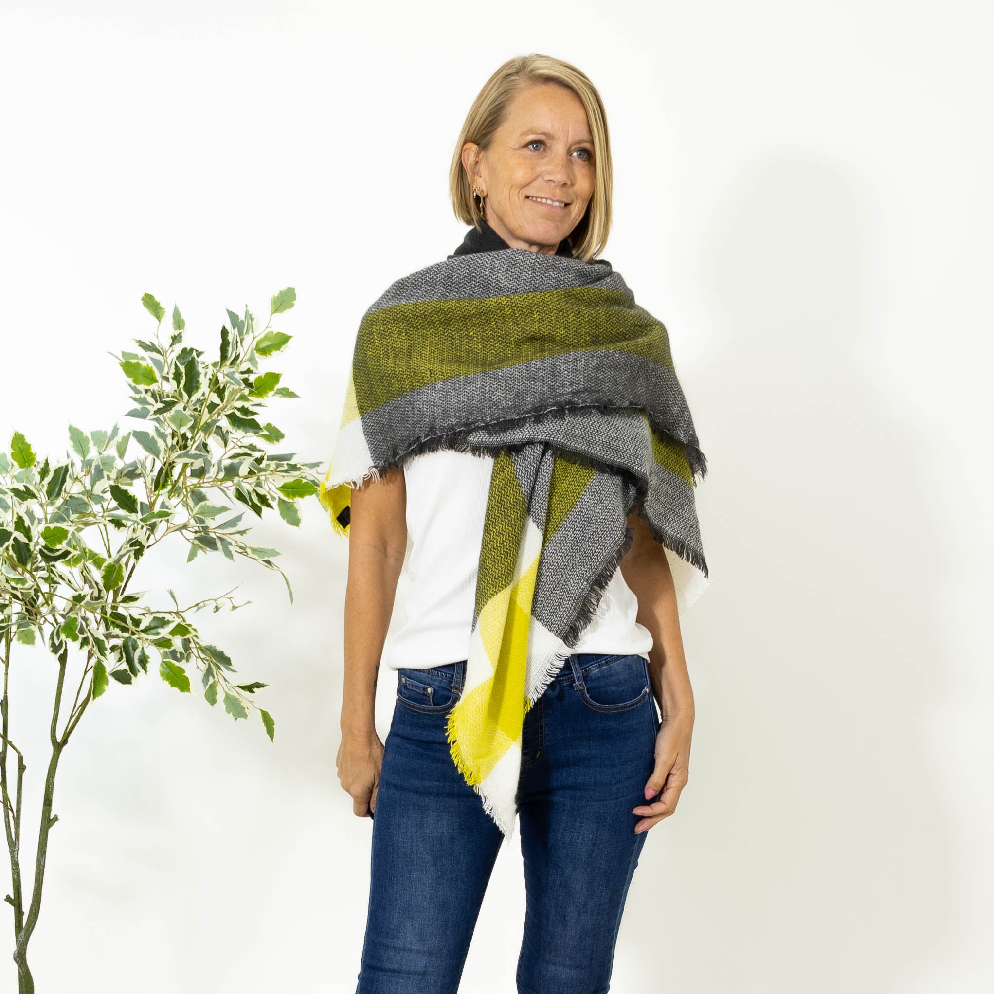 Sally tørklæde, Lime