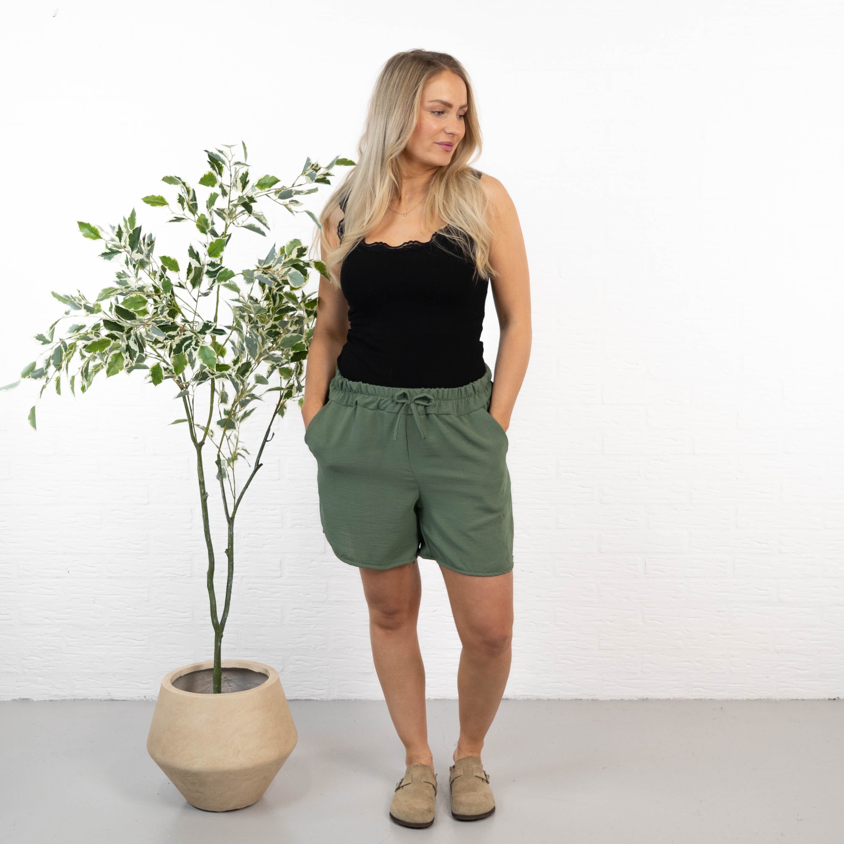 Carrie shorts, Khaki