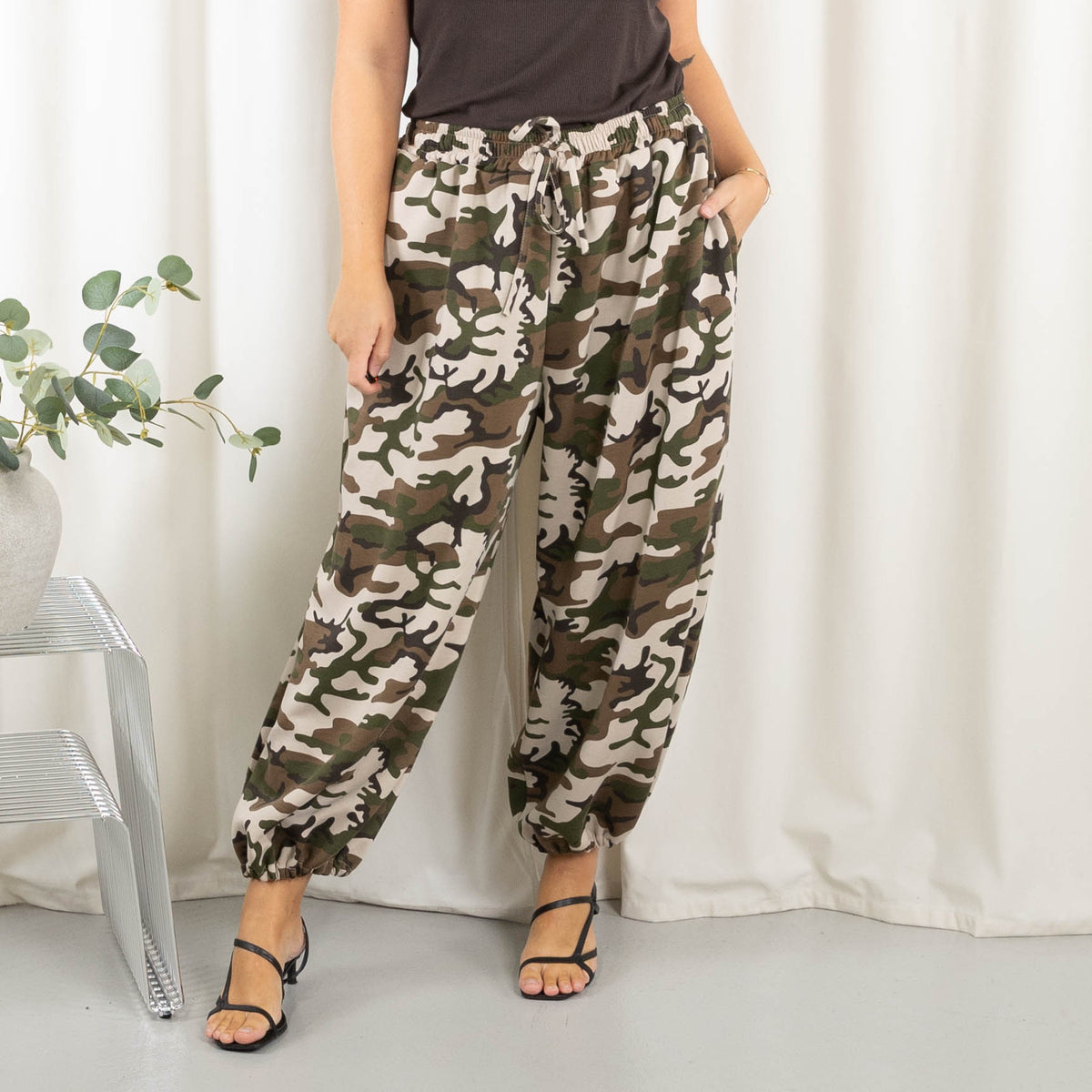 Sophia sweatpants, Miligrøn