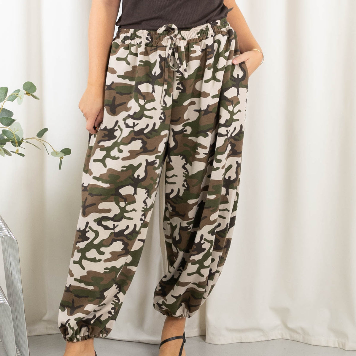 Sophia sweatpants, Miligrøn