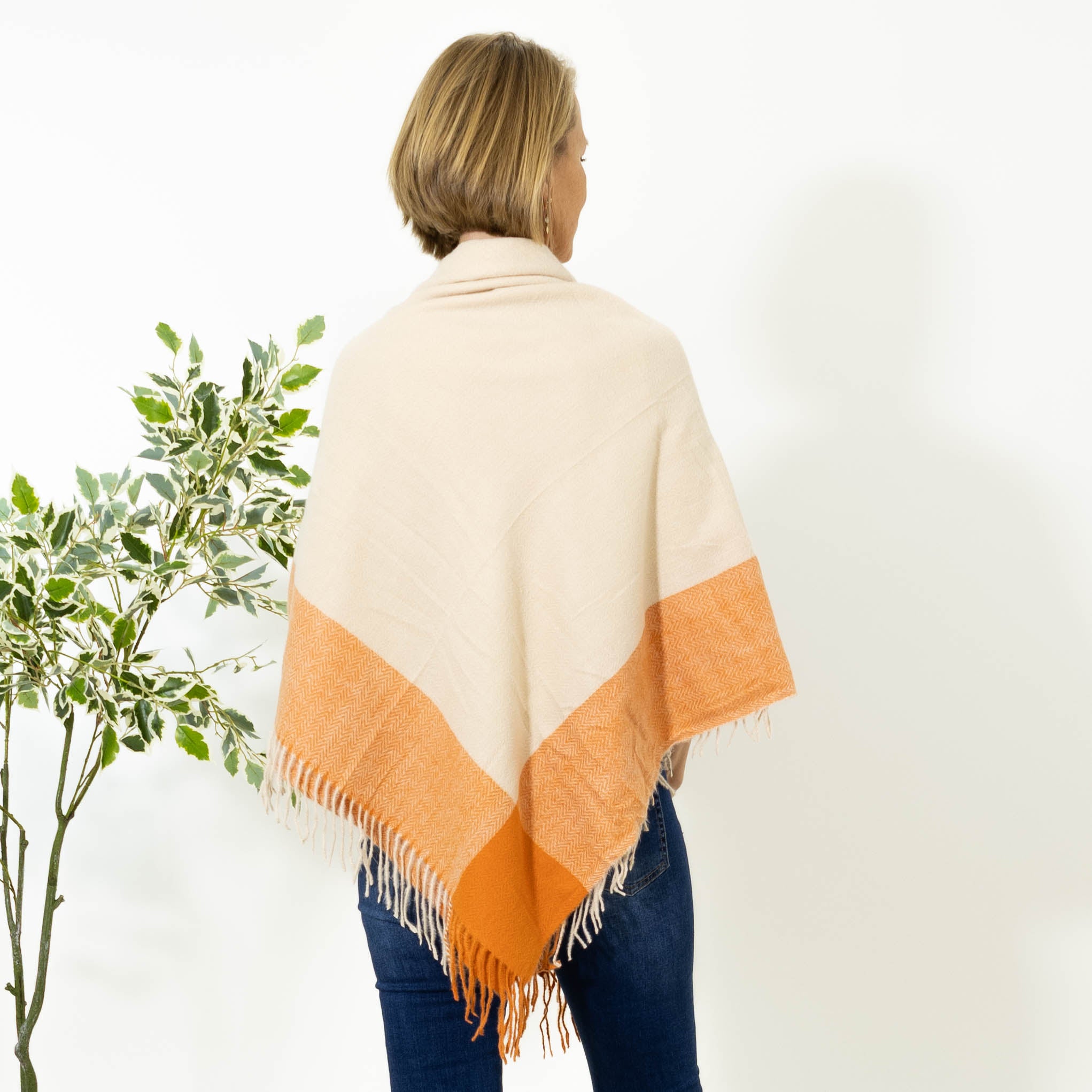 Sally tørklæde, Orange