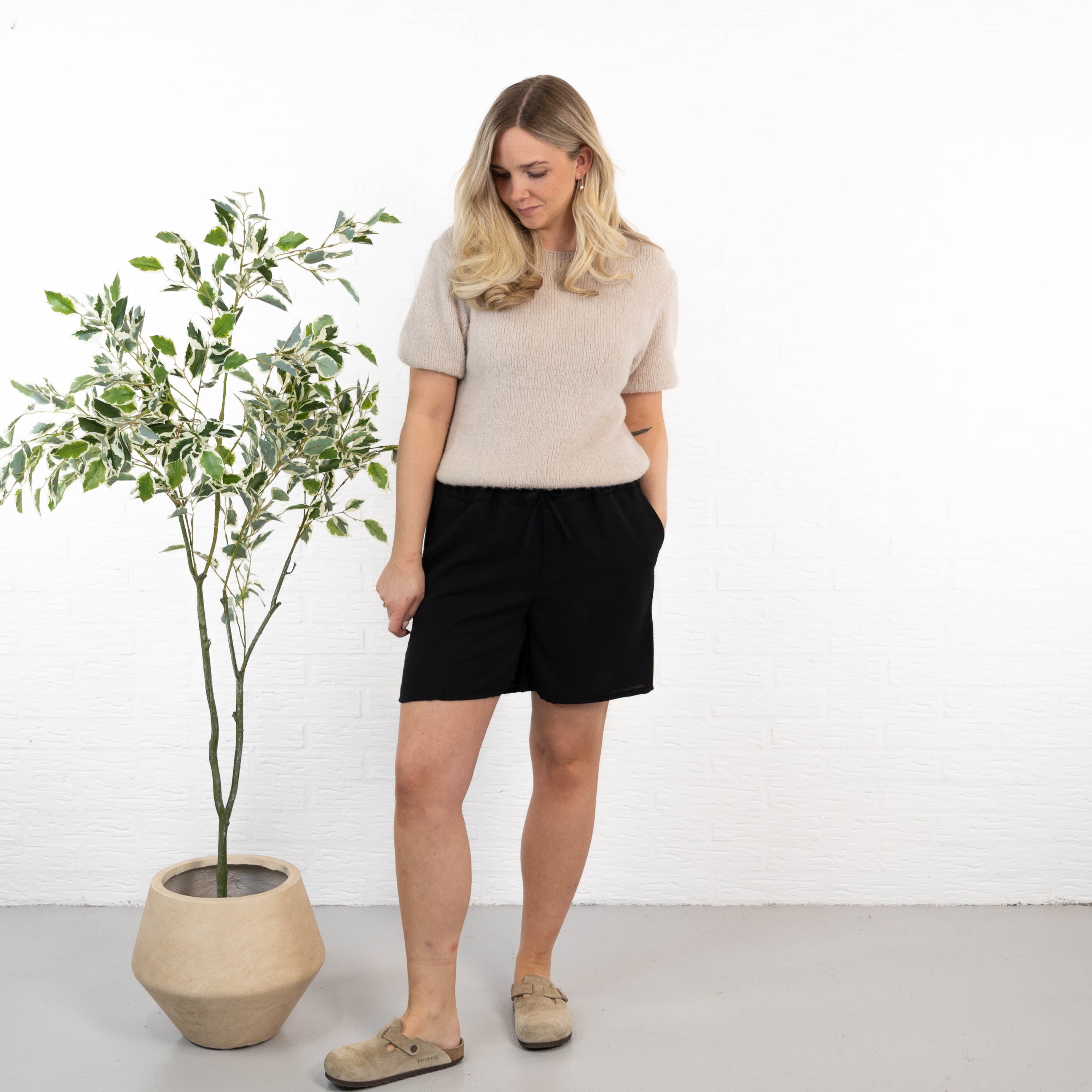 Carrie shorts, Sort