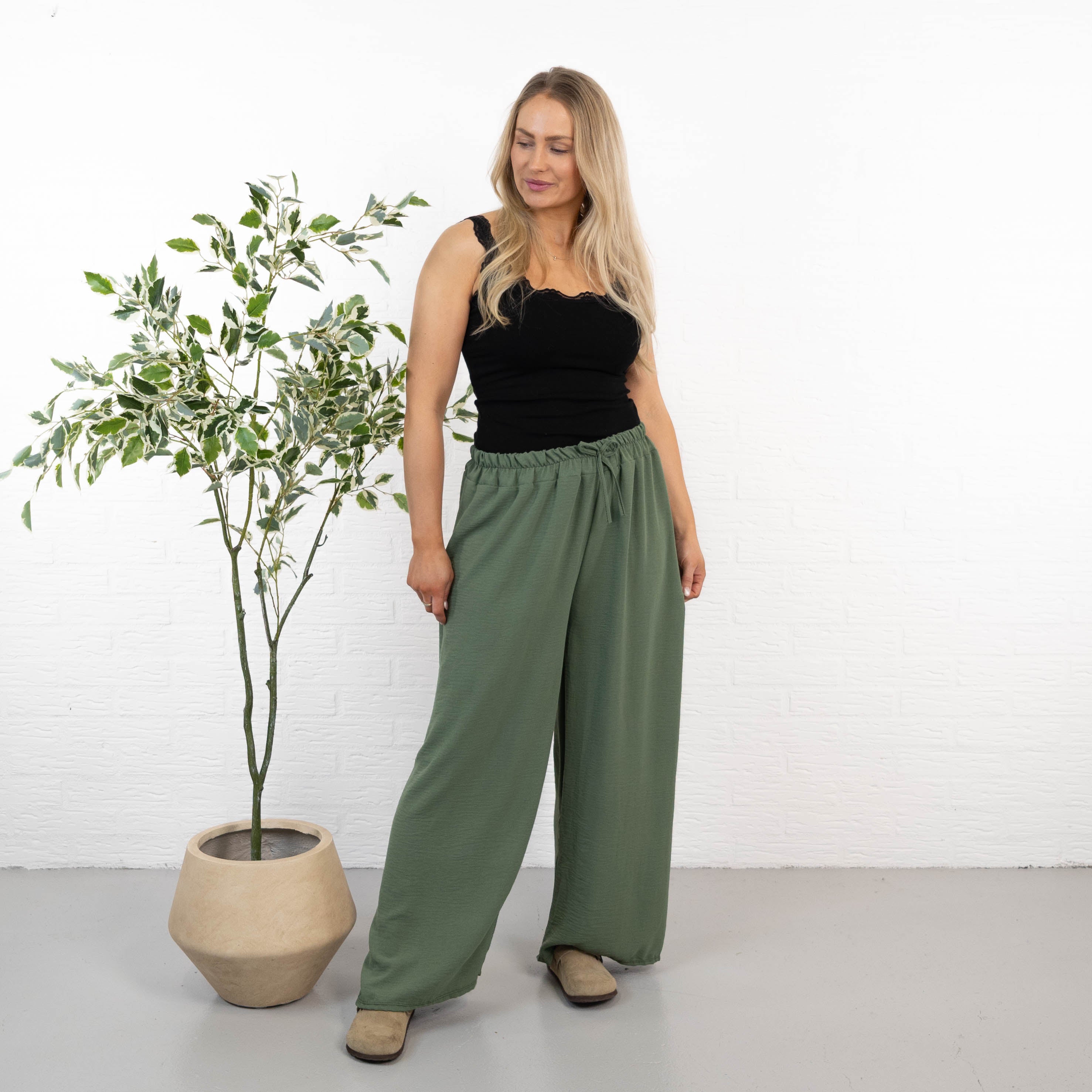 Carla bukser, Khaki