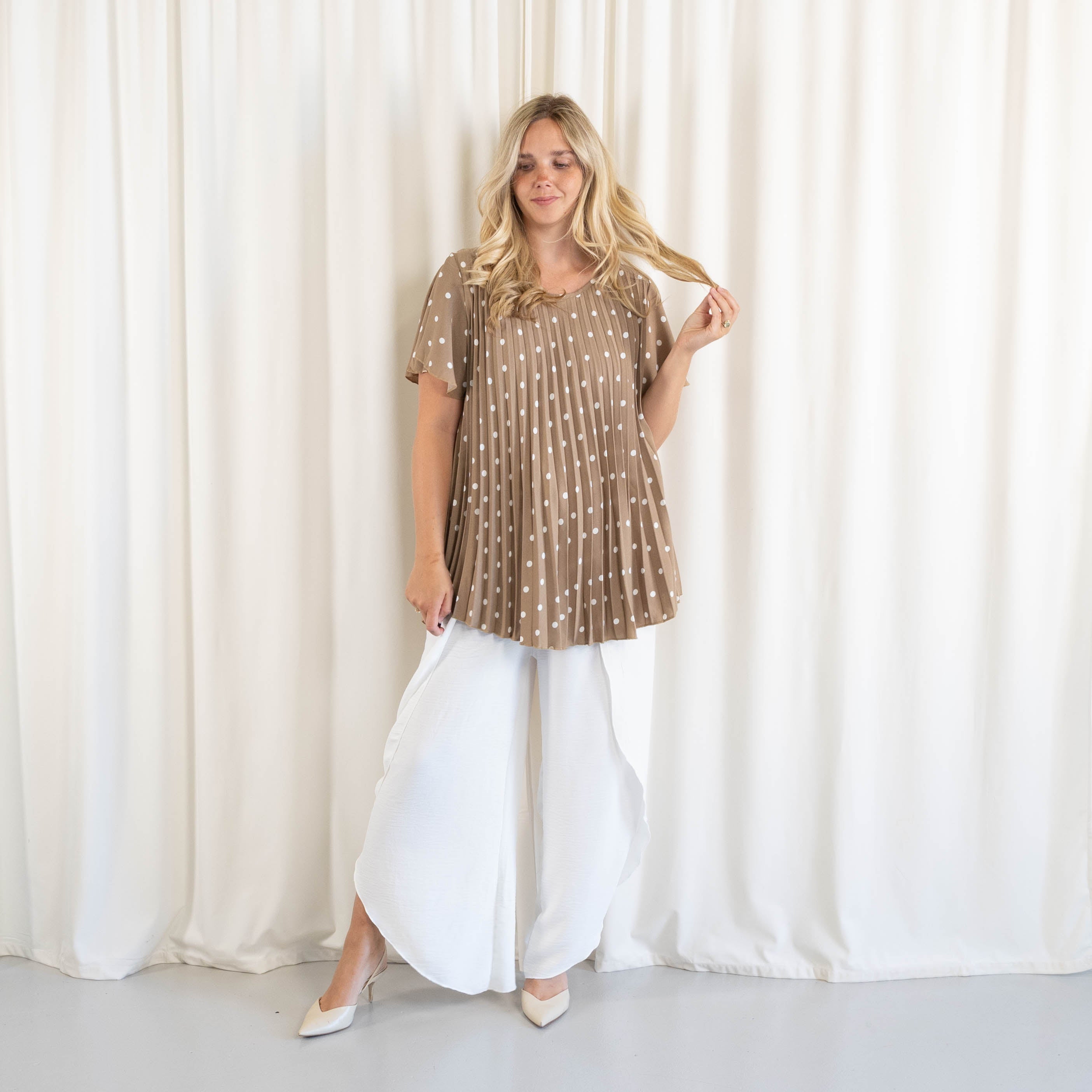 Prism overdel, Taupe