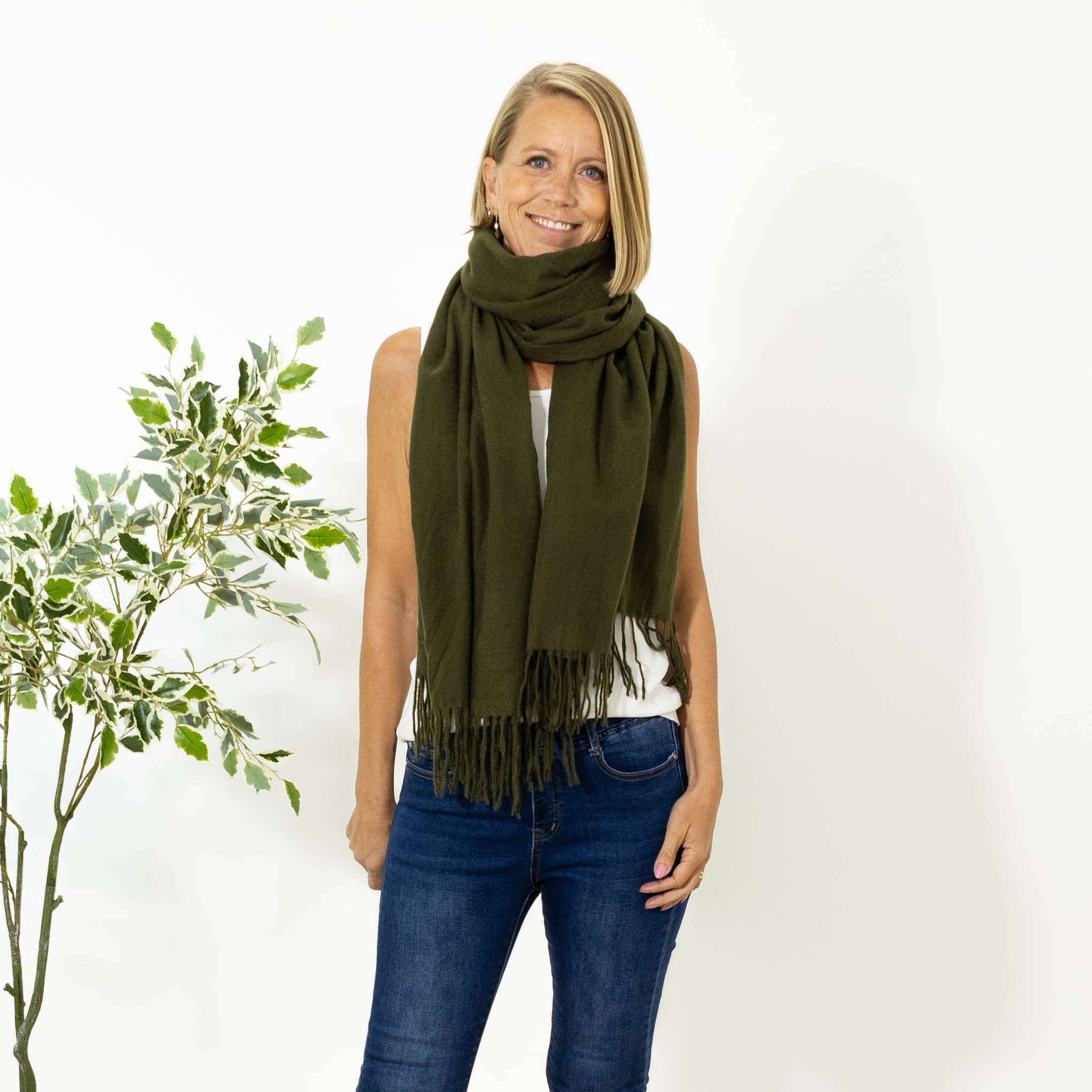 Ebba tørklæde, Khaki