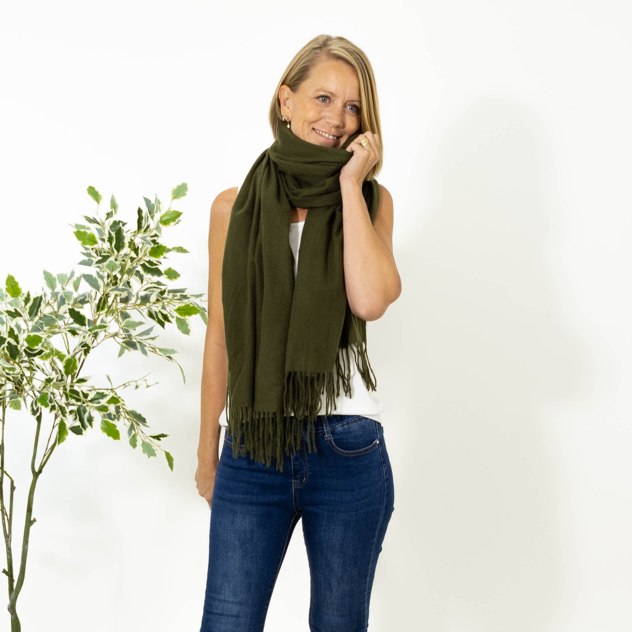 Ebba tørklæde, Khaki