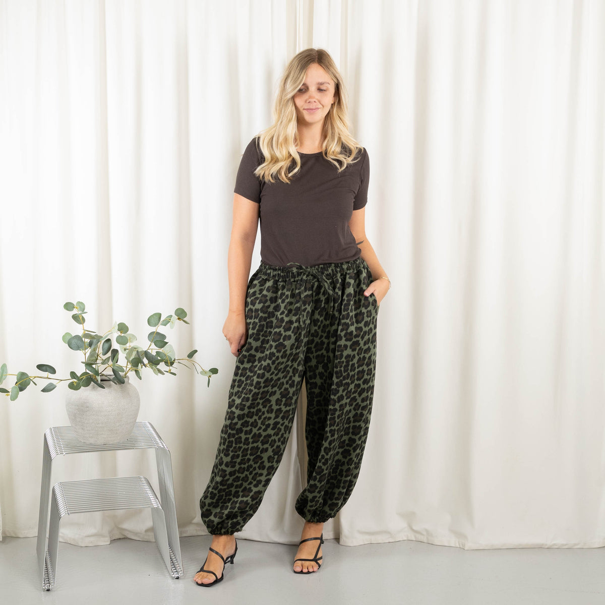 Sophia sweatpants, Khaki