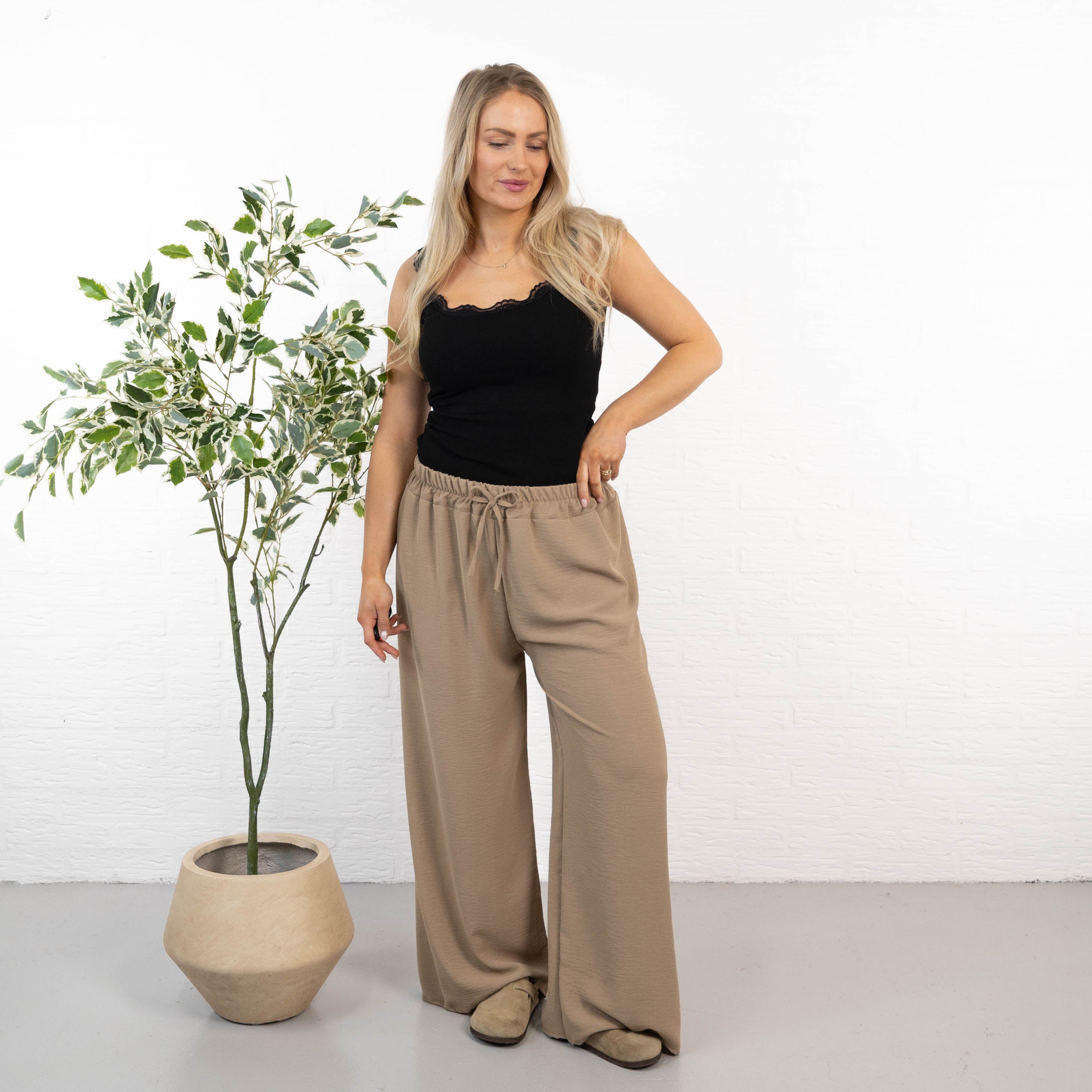 Carla bukser, Taupe