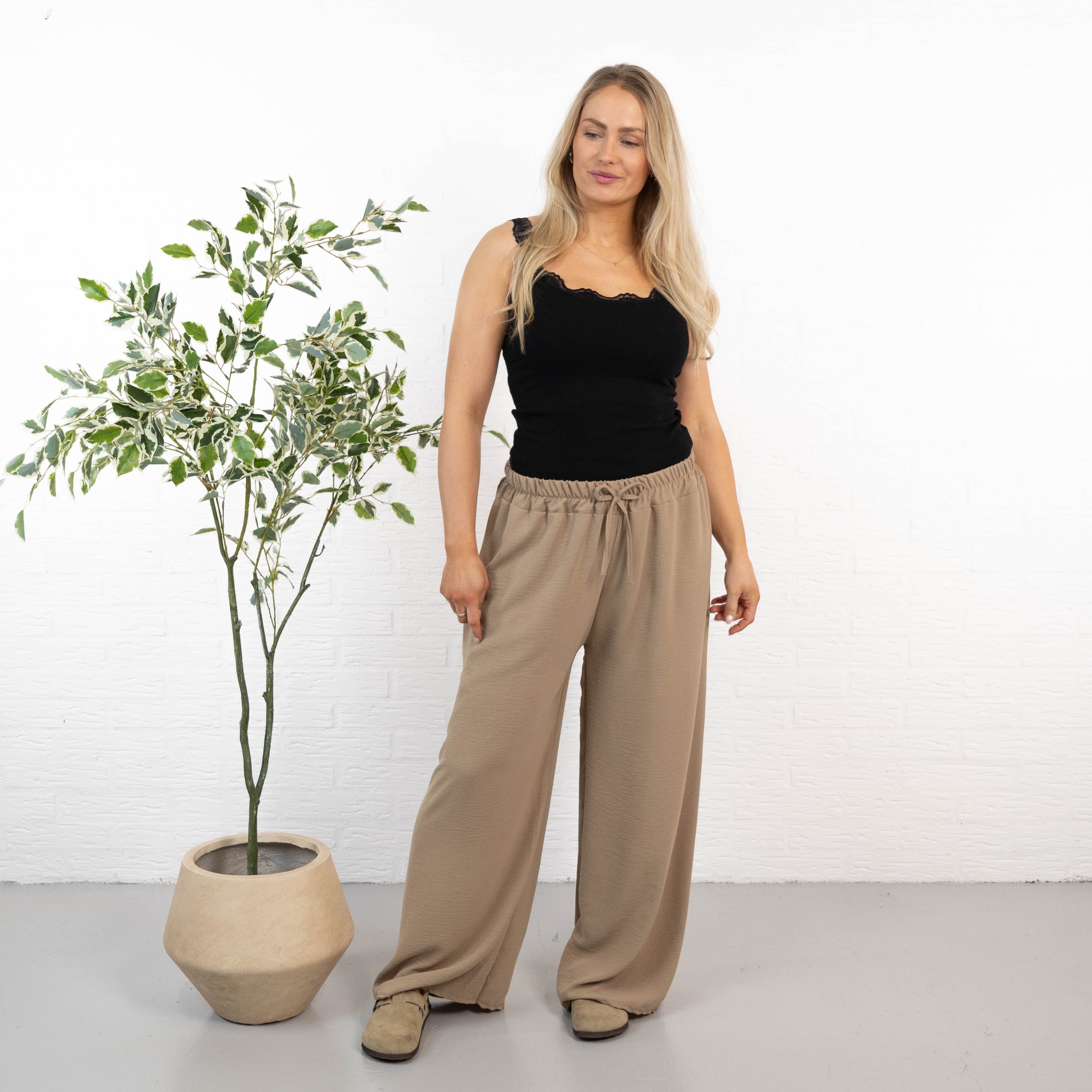 Carla bukser, Taupe