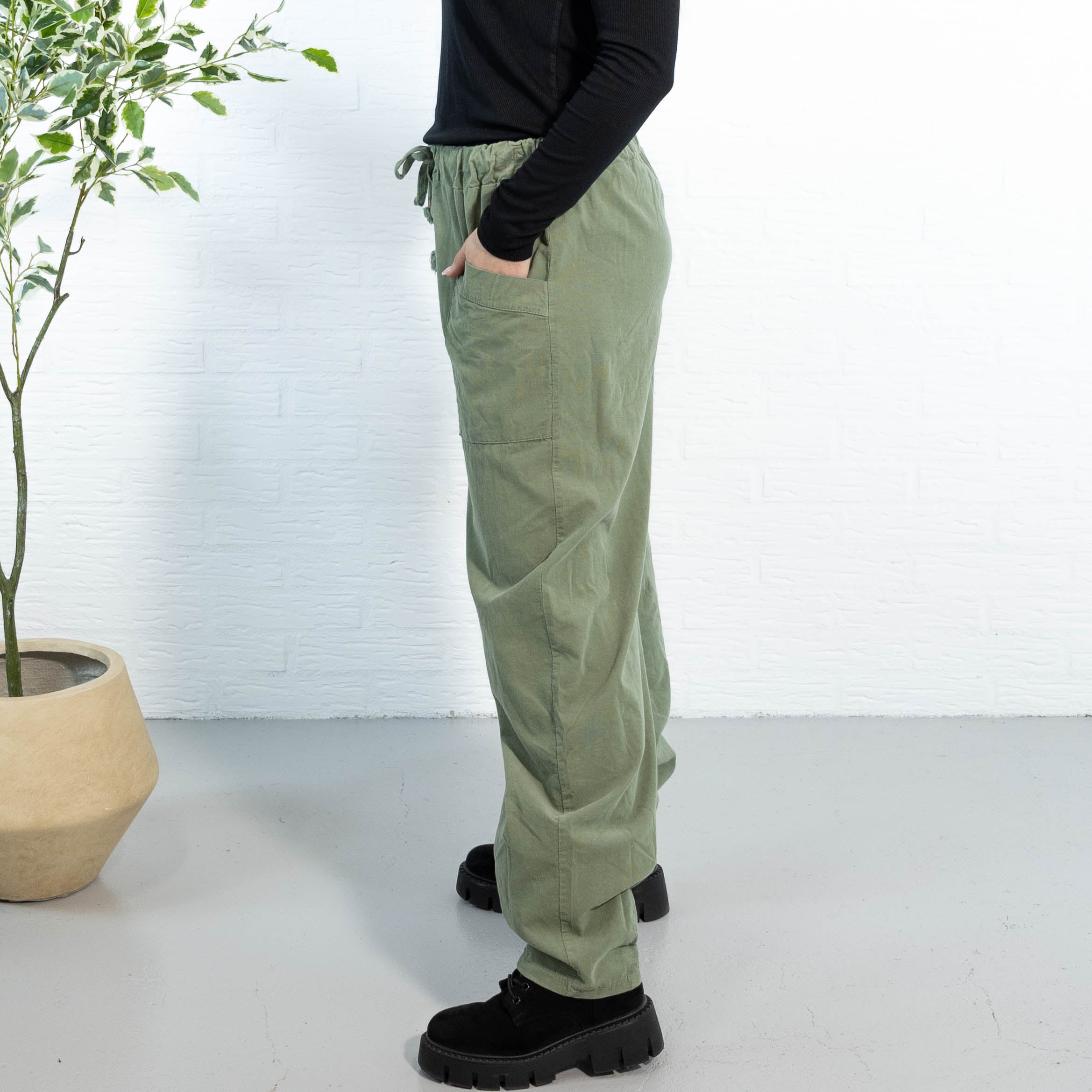 Brenda baggy bukser, Khaki