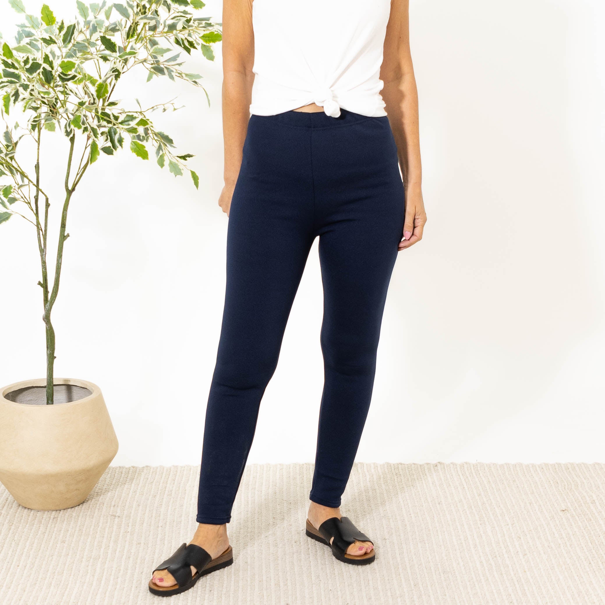 Frida pels leggings (lille), Navy