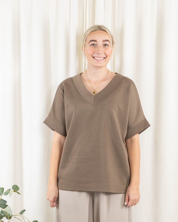 Nunat sweatshirt, Taupe