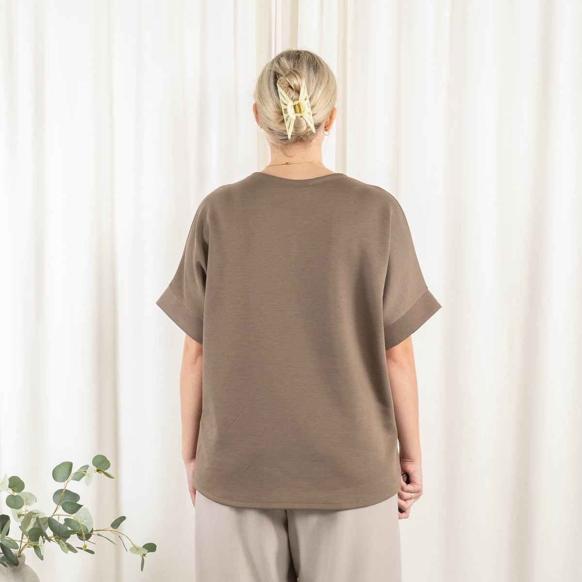 Nunat sweatshirt, Taupe
